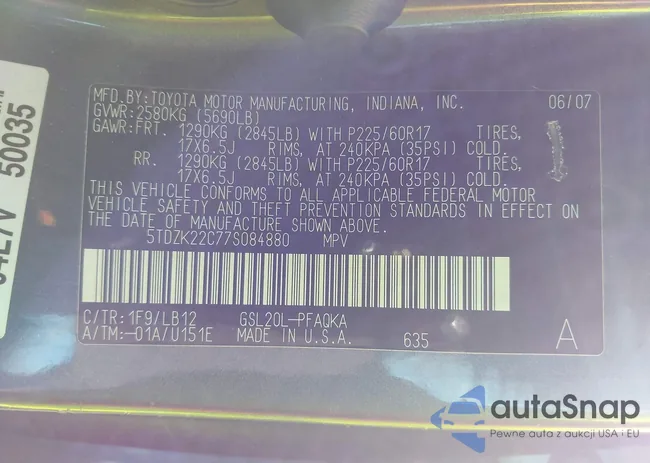 5TDZK22C77S084880: 43206126