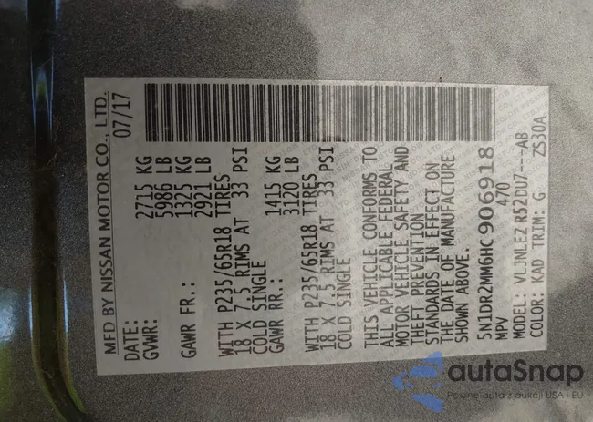 5N1DR2MM6HC906918: 43206183