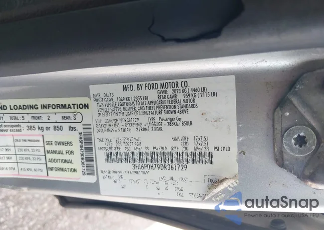 3FA6P0H79DR361729: 43206309