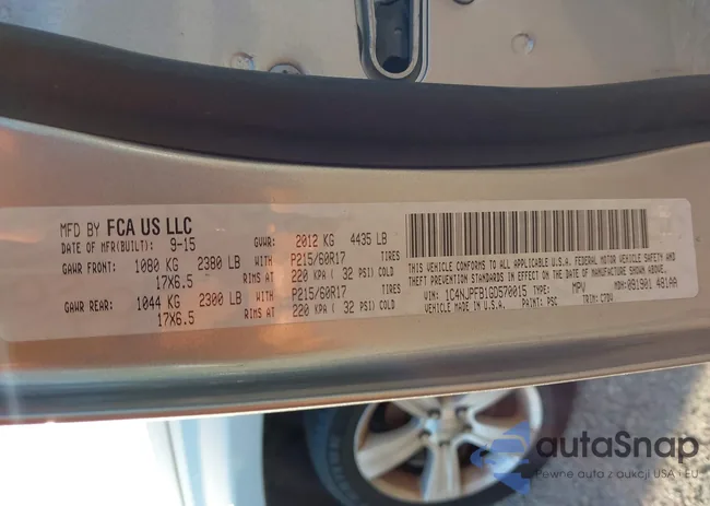 1C4NJPFB1GD570015: 43206431