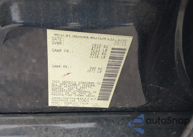 1N4AL3AP7FN402737: 43206970