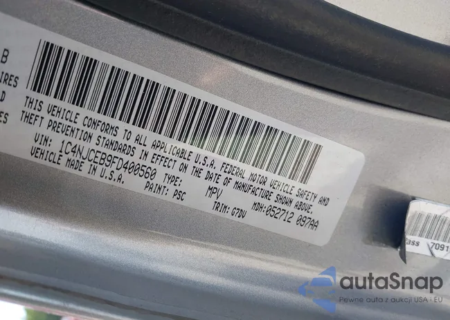 1C4NJCEB9FD400560: 43206712