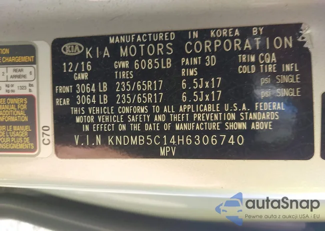 KNDMB5C14H6306740: 43206799