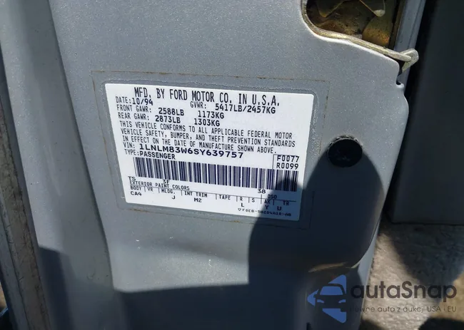 1LNLM83W6SY639757: 43206844