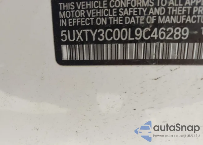 5UXTY3C00L9C46289: 43207978