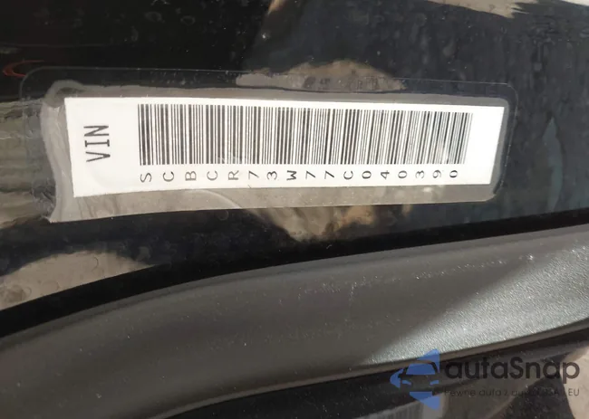 SCBCR73W77C040390: 43208008