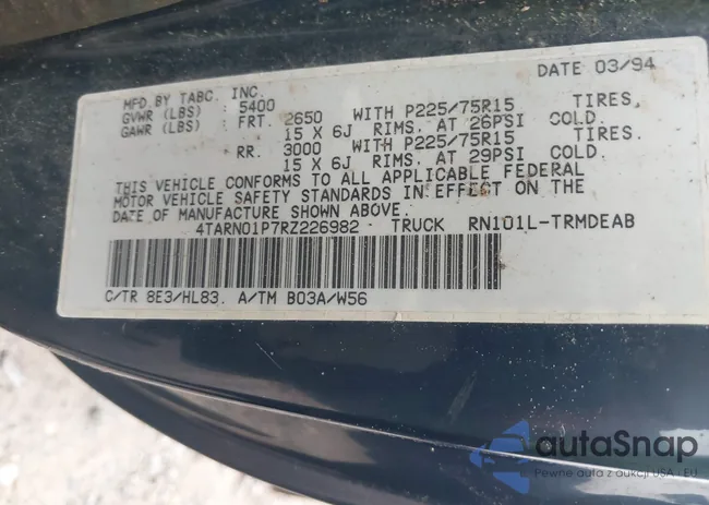 4TARN01P7RZ226982: 43208448