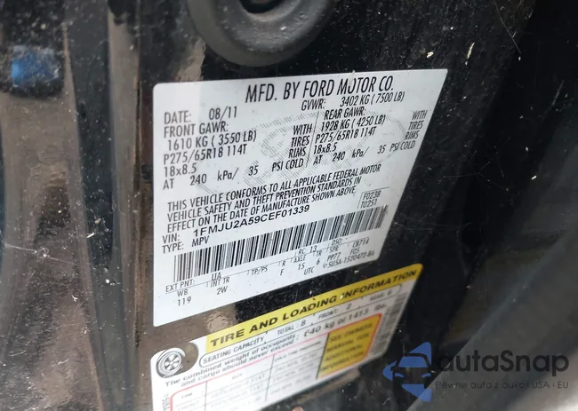 1FMJU2A59CEF01339: 43209067