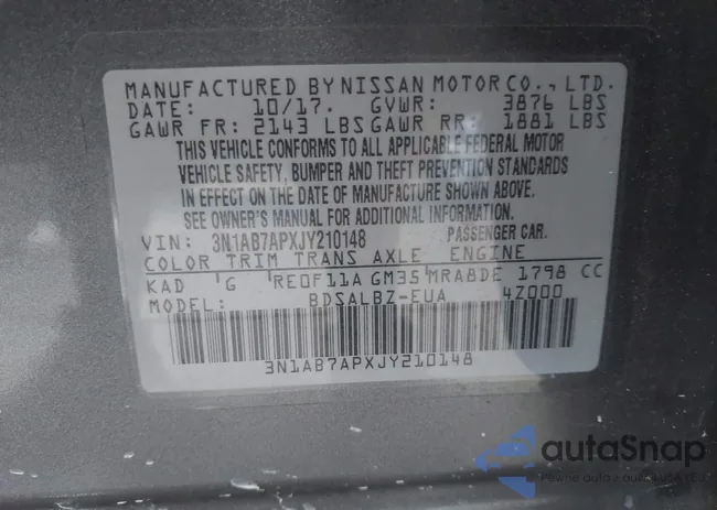 3N1AB7APXJY210148: 43209451