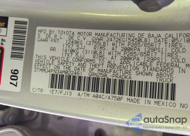 3TMMU4FN3AM022461: 43208808