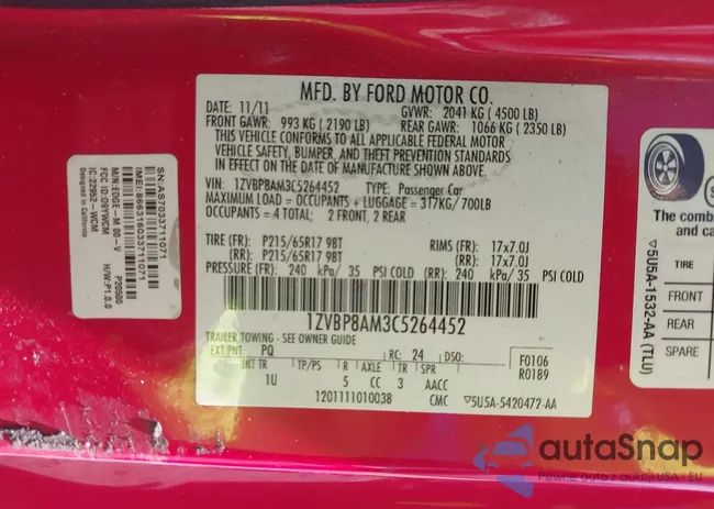 1ZVBP8AM3C5264452: 43209610