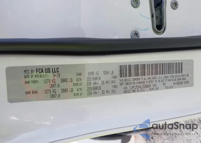 1C4PJMDXXLD526644: 43209614