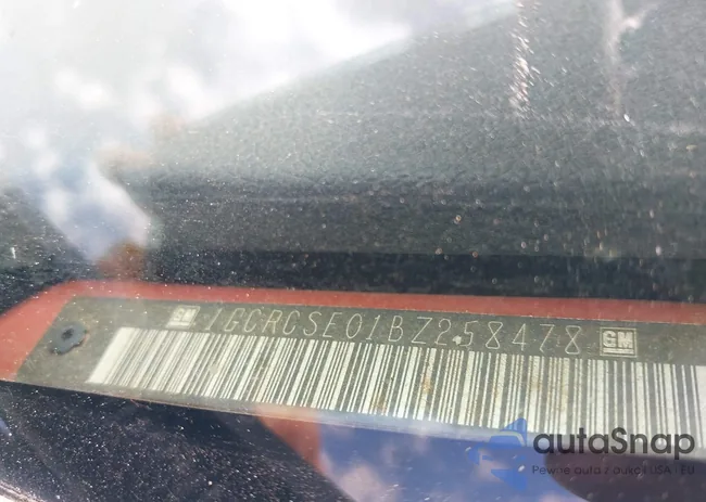 1GCRCSE01BZ258478: 43211336