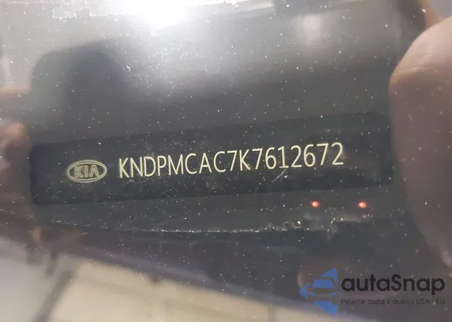 KNDPMCAC7K7612672: 43210757