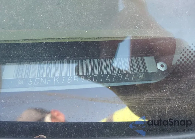 3GNFK16R9XG147947: 43211972