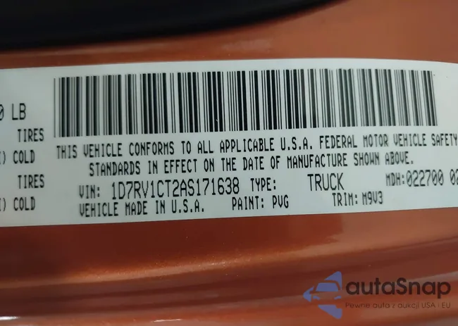 1D7RV1CT2AS171638: 43211904