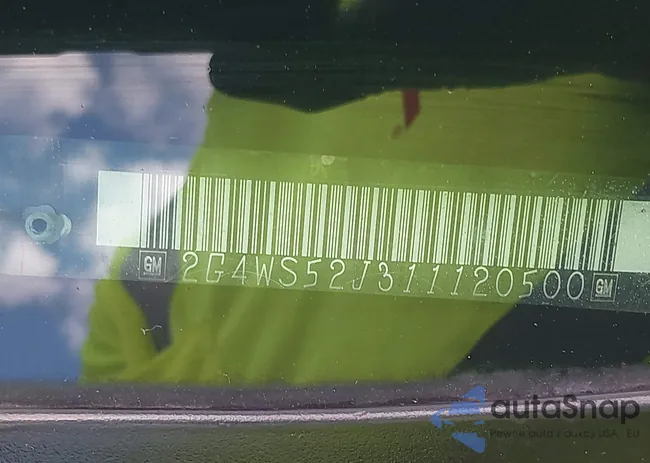 2G4WS52J311120500: 43213325