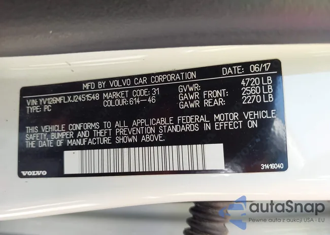 YV126MFLXJ2451548: 43212648