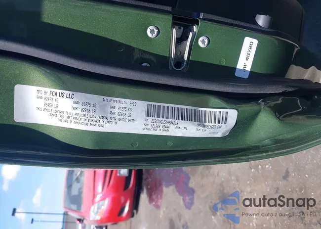 2C3CDXGJ5KH604218: 43213590