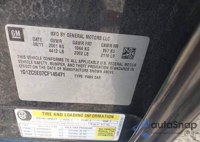 1G1ZC5E07CF145471: 43214920