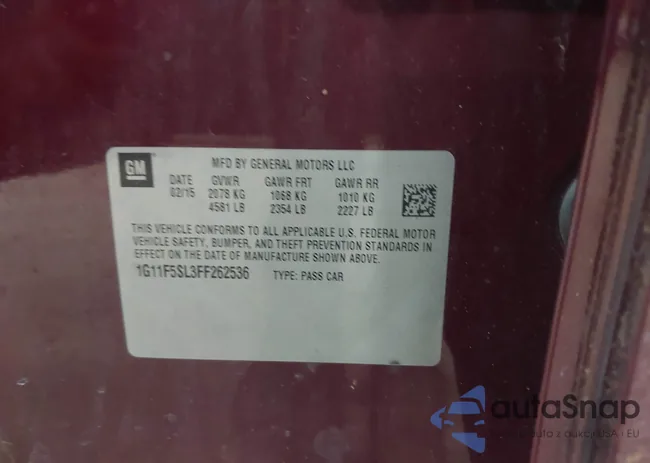 1G11F5SL3FF262536: 43215332