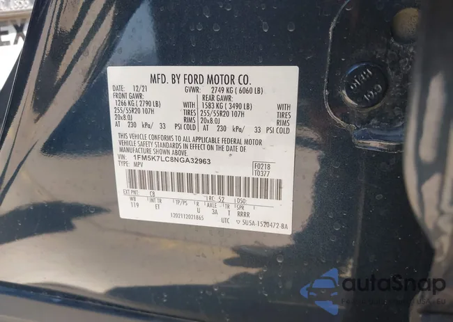 1FM5K7LC8NGA32963: 43214748