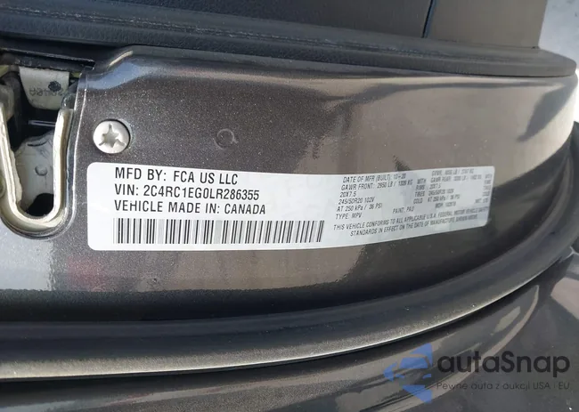 2C4RC1EG0LR286355: 43216109