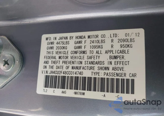 JH4CU2F48CC014740: 43217216