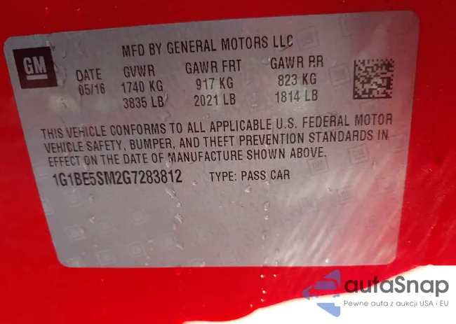 1G1BE5SM2G7283812: 43217349