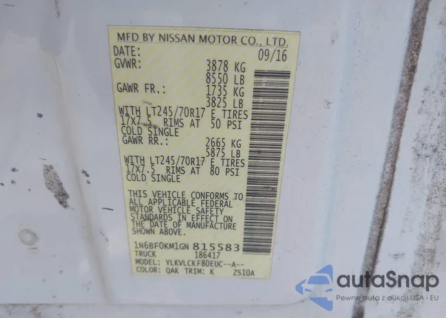 1N6BF0KM1GN815583: 43217455