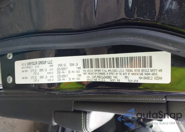 1C4PJMAB1EW246983: 43216551