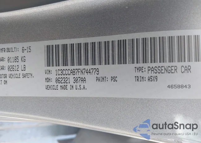 1C3CCCAB7FN744779: 43216716