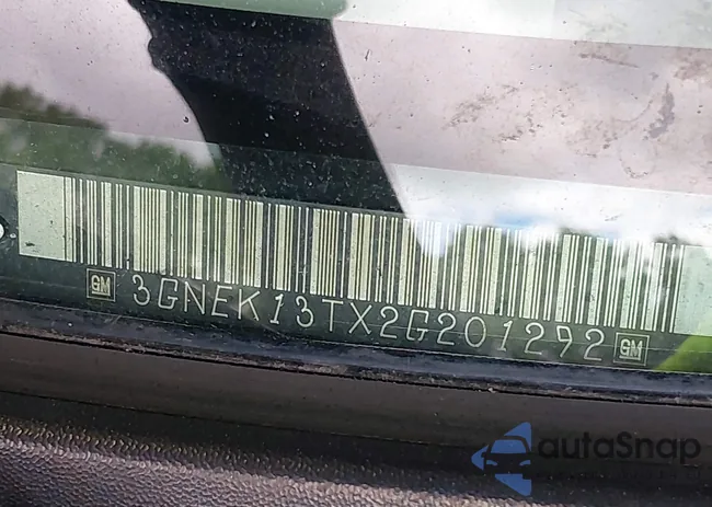 3GNEK13TX2G201292: 43216807