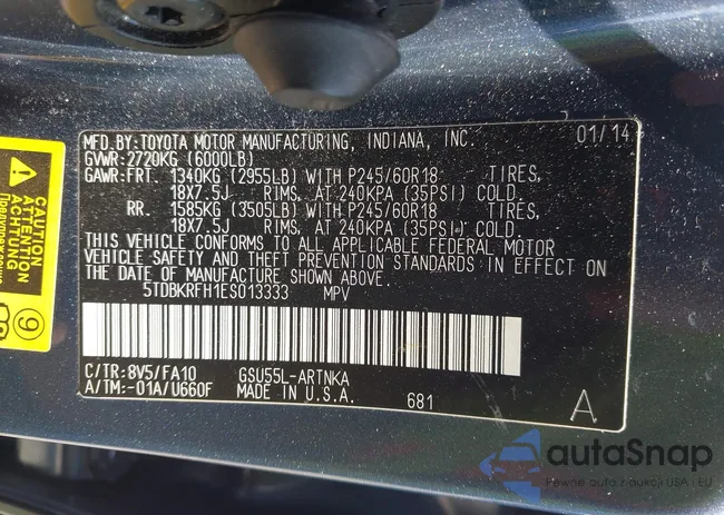 5TDBKRFH1ES013333: 43218399