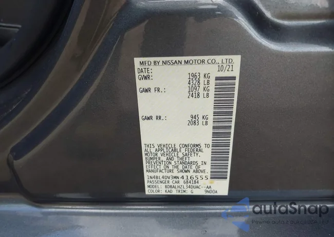 1N4BL4DV3MN416555: 43218434