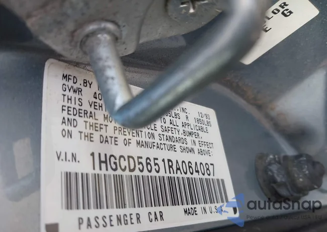 1HGCD5651RA064087: 43217736