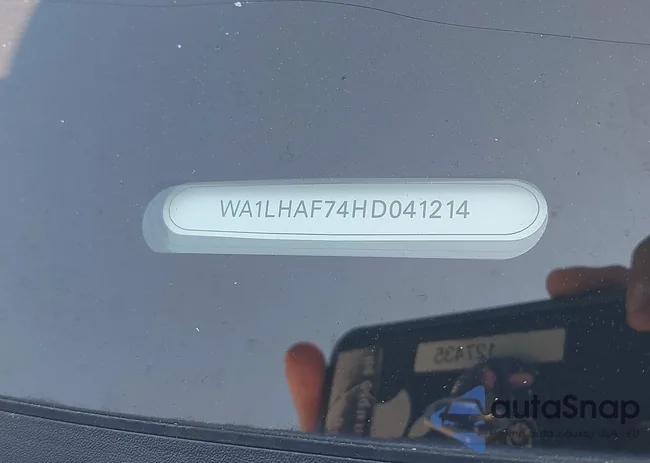 WA1LHAF74HD041214: 43217779