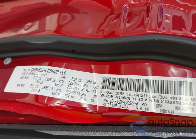 1C4PJLDB7EW293070: 43218560