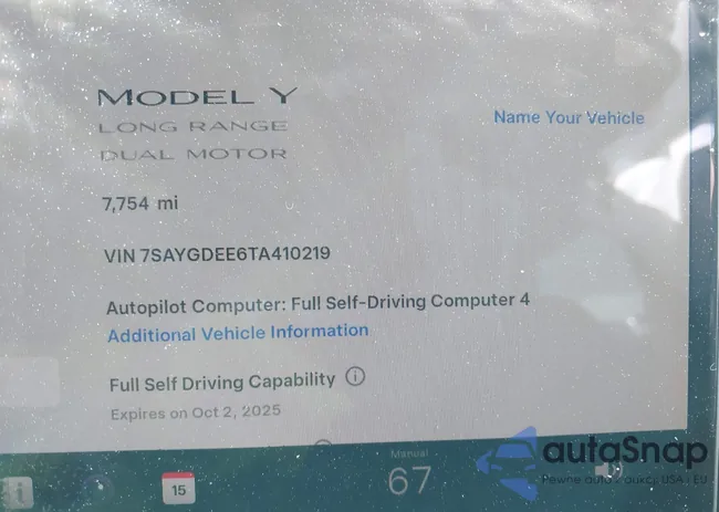 7SAYGDEE6TA410219: 43218673