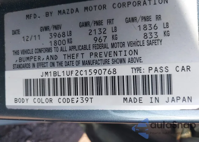 JM1BL1UF2C1590768: 43218769