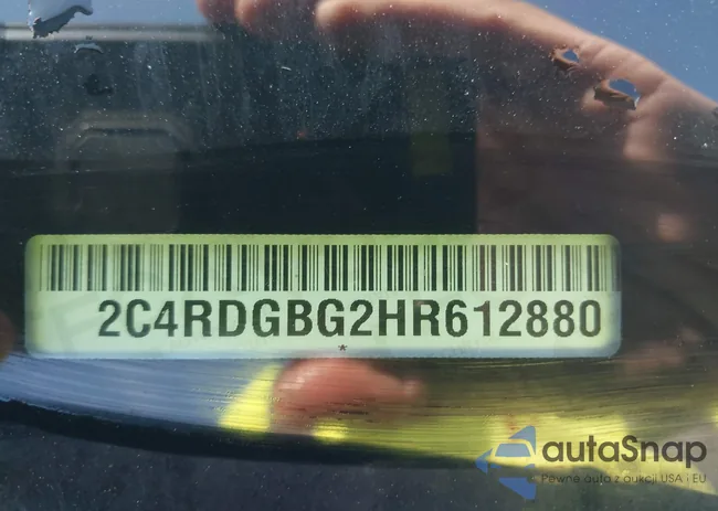 2C4RDGBG2HR612880: 43218794