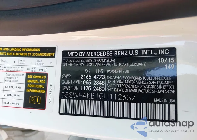 55SWF4KB1GU112637: 43220030