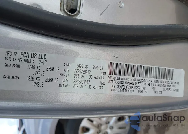 3C4PDCAB7HT691756: 43220419