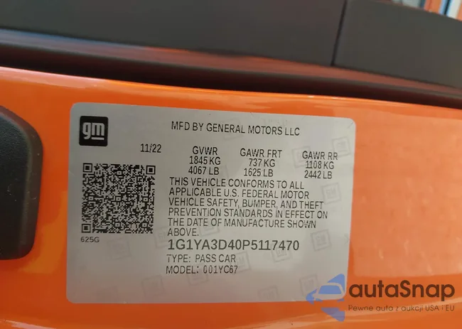 1G1YA3D40P5117470: 43219752