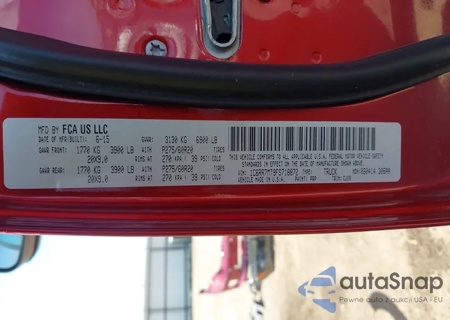 1C6RR7MT9FS718872: 43220979