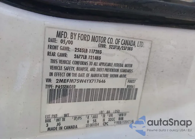 2MEFM75W4YX717646: 43220814