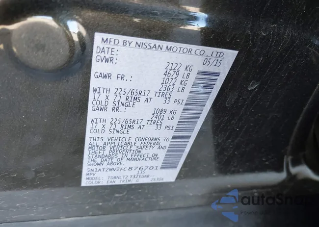 5N1AT2MV2FC876701: 43221970