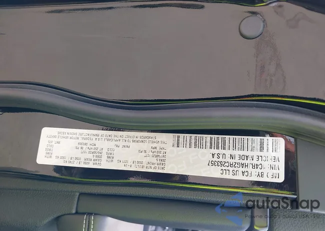 1C4RJHAG2RC263357: 43221992