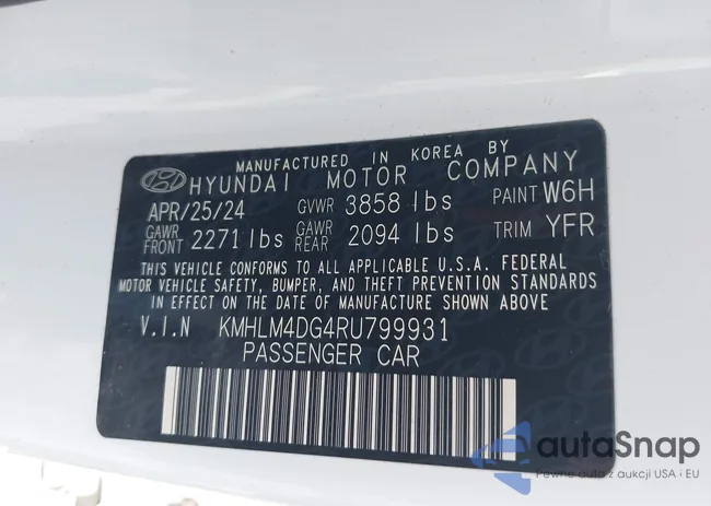 KMHLM4DG4RU799931: 43222057