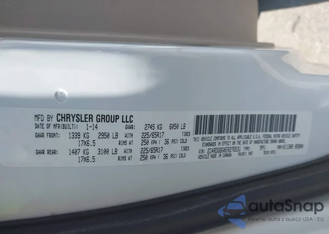 2C4RDGBG0ER276531: 43222166